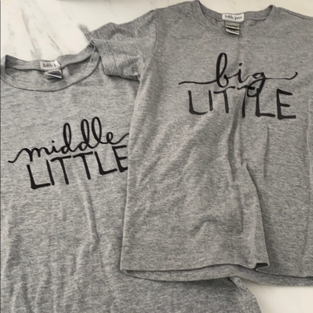 Little Faces Apparel Tshirts kids small toddler 5T